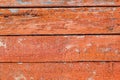 Rustic vintage wooden wall with faded red paint. Background, tex Royalty Free Stock Photo