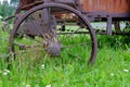 Rustic Wagon Wheel Royalty Free Stock Photo