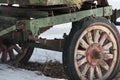 Rustic Wagon Wheels Royalty Free Stock Photo