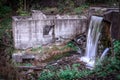 Rustic Waterfall in a State Park