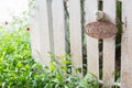 Rustic welcome sign