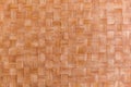 Rustic wicker texture basket. Horizontal and vertical lines. Ocher and brown tones background photo Royalty Free Stock Photo