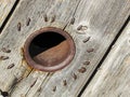 Rustic wood abstract of sunburst Royalty Free Stock Photo
