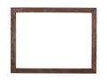 Rustic wood frame
