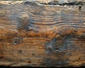 Rustic wood grain texture close-up Royalty Free Stock Photo