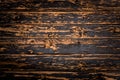 Rustic wood planks background with nice and elegant vignetting Royalty Free Stock Photo