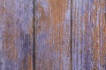 Rustic wood texture or background with scratched multi-colored paint Royalty Free Stock Photo