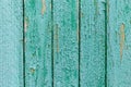 Rustic wood texture or background with scratched turquoise paint Royalty Free Stock Photo