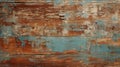 Rustic Wooden Background Photo With Old Planks And Peeling Paint