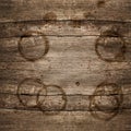 Rustic wooden background with stains Royalty Free Stock Photo