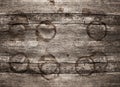 Rustic wooden background with stains Royalty Free Stock Photo