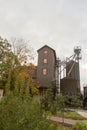 Rustic wooden bourbon distillery Royalty Free Stock Photo