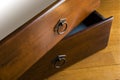 Rustic wooden drawers Royalty Free Stock Photo