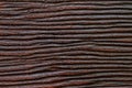 Rustic wooden material surface with horizontal waves for texture