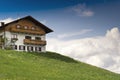 Rustical House in Tyrol Royalty Free Stock Photo