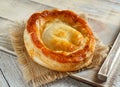 Rustico - traditional pastry from Lecce, Italy Royalty Free Stock Photo