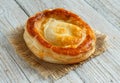 Rustico - traditional pastry from Lecce, Italy Royalty Free Stock Photo