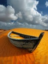 Rusting Canoe in a Deserted Landscape: A Metaphor for the Passin