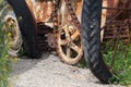 Rusting farm equipment Royalty Free Stock Photo