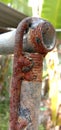 Rusting iron weather Royalty Free Stock Photo