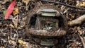 Rusting Old Differential Housing Car Part