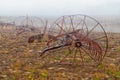 Rusting Old Horse Drawn Tiller Plow