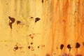Rusting orange background