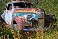 Rusting Vintage Car Royalty Free Stock Photo