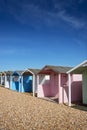 Rustington Beach Huts Royalty Free Stock Photo
