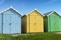 Rustington Beach Huts Royalty Free Stock Photo