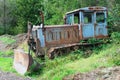 Rusty abandoned tractor Royalty Free Stock Photo