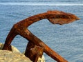 Rusty Anchor Royalty Free Stock Photo