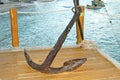Rusty anchor Royalty Free Stock Photo