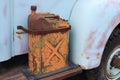 Rusty Antique U.S. Military Gas Can - ca. 1945 Royalty Free Stock Photo