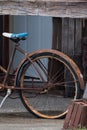 Rusty barns and bikes