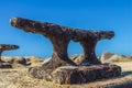 Rusty Boat Dock Cleat 2 Royalty Free Stock Photo