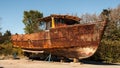 Rusty boat