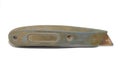 Rusty box cutter Royalty Free Stock Photo