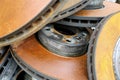 Rusty brake discs