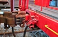 Rusty Caboose Coupling Royalty Free Stock Photo