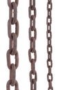Rusty chain Royalty Free Stock Photo
