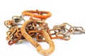 Rusty chain Royalty Free Stock Photo