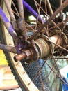 Rusty chain bicycle