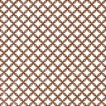 Rust chain mail rings pattern Royalty Free Stock Photo