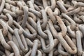 Rusty chains Royalty Free Stock Photo