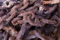Rusty chains Royalty Free Stock Photo