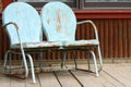 Rusty Chairs Royalty Free Stock Photo