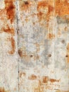 Grunge rusted metal texture. Rusty corrosion and oxidized background. Worn metallic iron rusty metal background Royalty Free Stock Photo