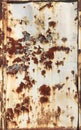 Grunge rusted metal texture. Rusty corrosion and oxidized background. Worn metallic iron rusty metal background Royalty Free Stock Photo