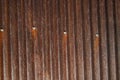 Rusty corrugated tin,barn,roof,nails